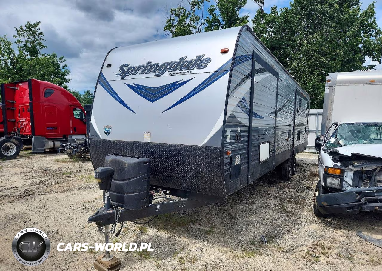 2019 Keystone Springdale Camper VIN:4YDT33320K3100648 - 2