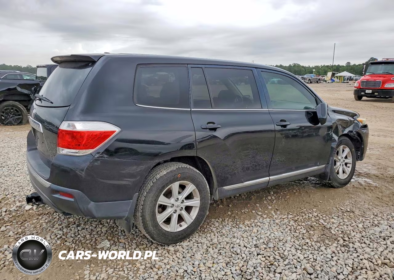 2012 Toyota Highlander Base VIN:5TDZK3EH5CS059886 - 3