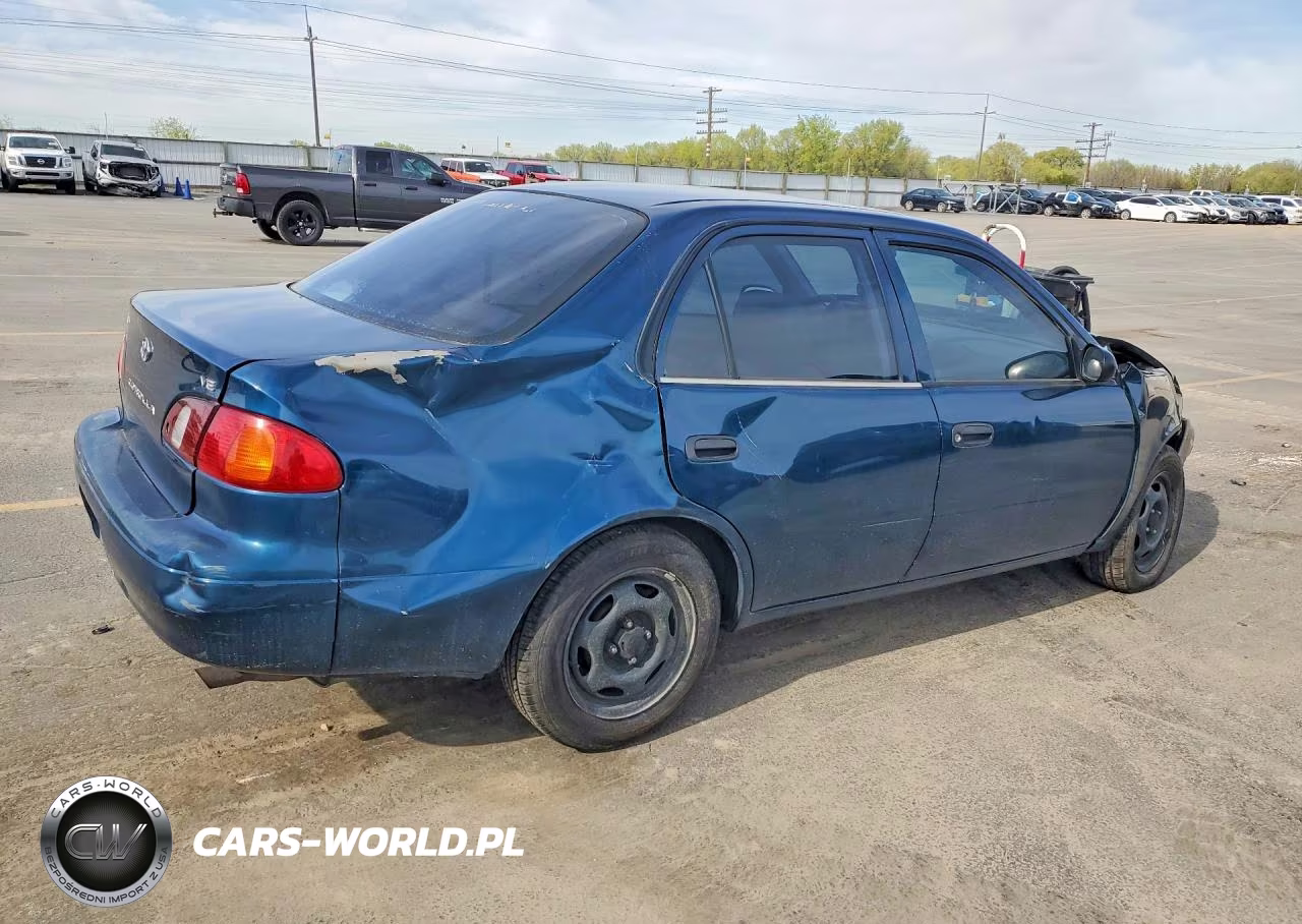 2000 Toyota Corolla Ve VIN:1NXBR12E8YZ349002 - 3