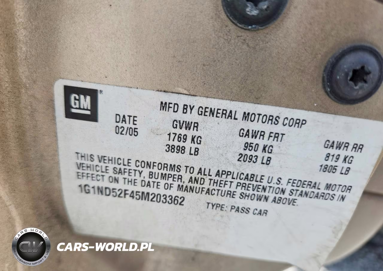 2005 Chevrolet Impala VIN:1G1ND52F45M203362 - 12