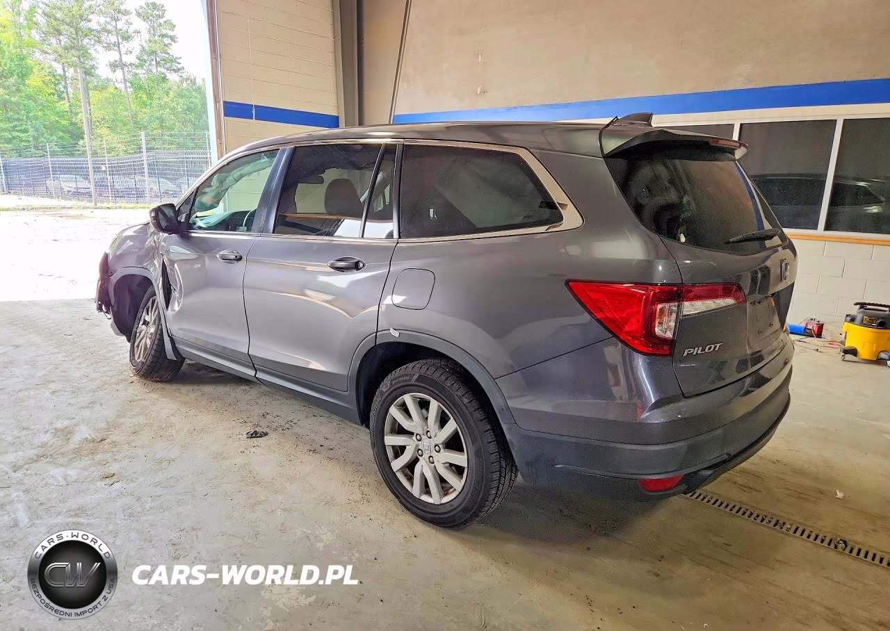 2019 Honda Pilot Lx VIN:5FNYF6H10KB007777 - 2