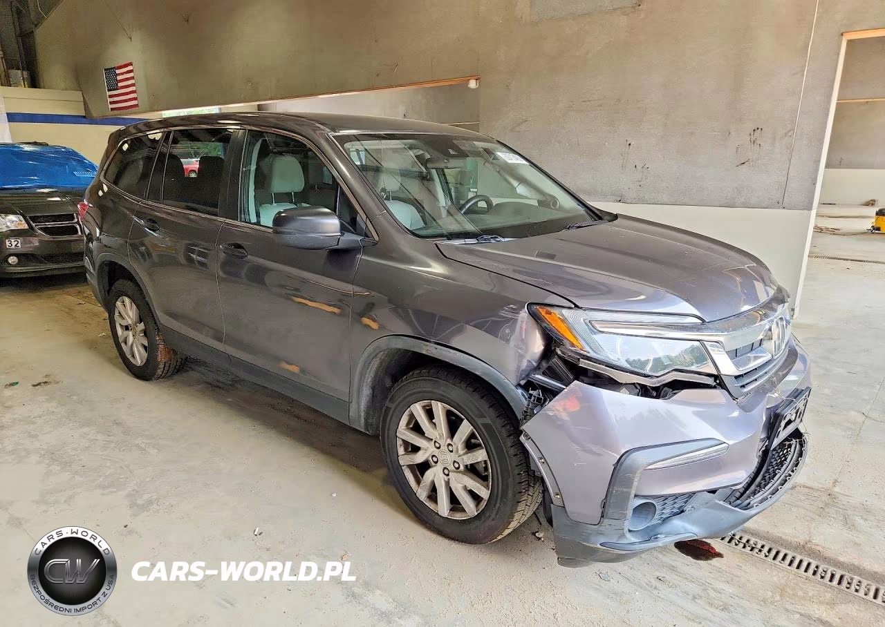 2019 Honda Pilot Lx VIN:5FNYF6H10KB007777 - 4
