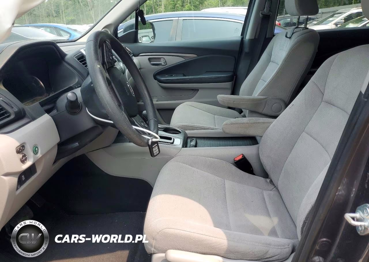 2019 Honda Pilot Lx VIN:5FNYF6H10KB007777 - 7