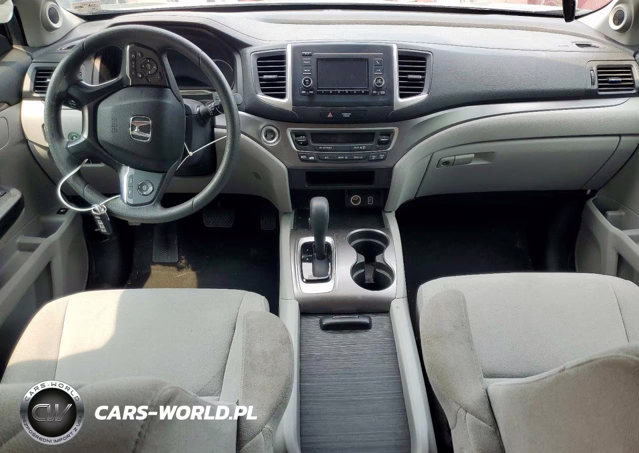 2019 Honda Pilot Lx VIN:5FNYF6H10KB007777 - 8
