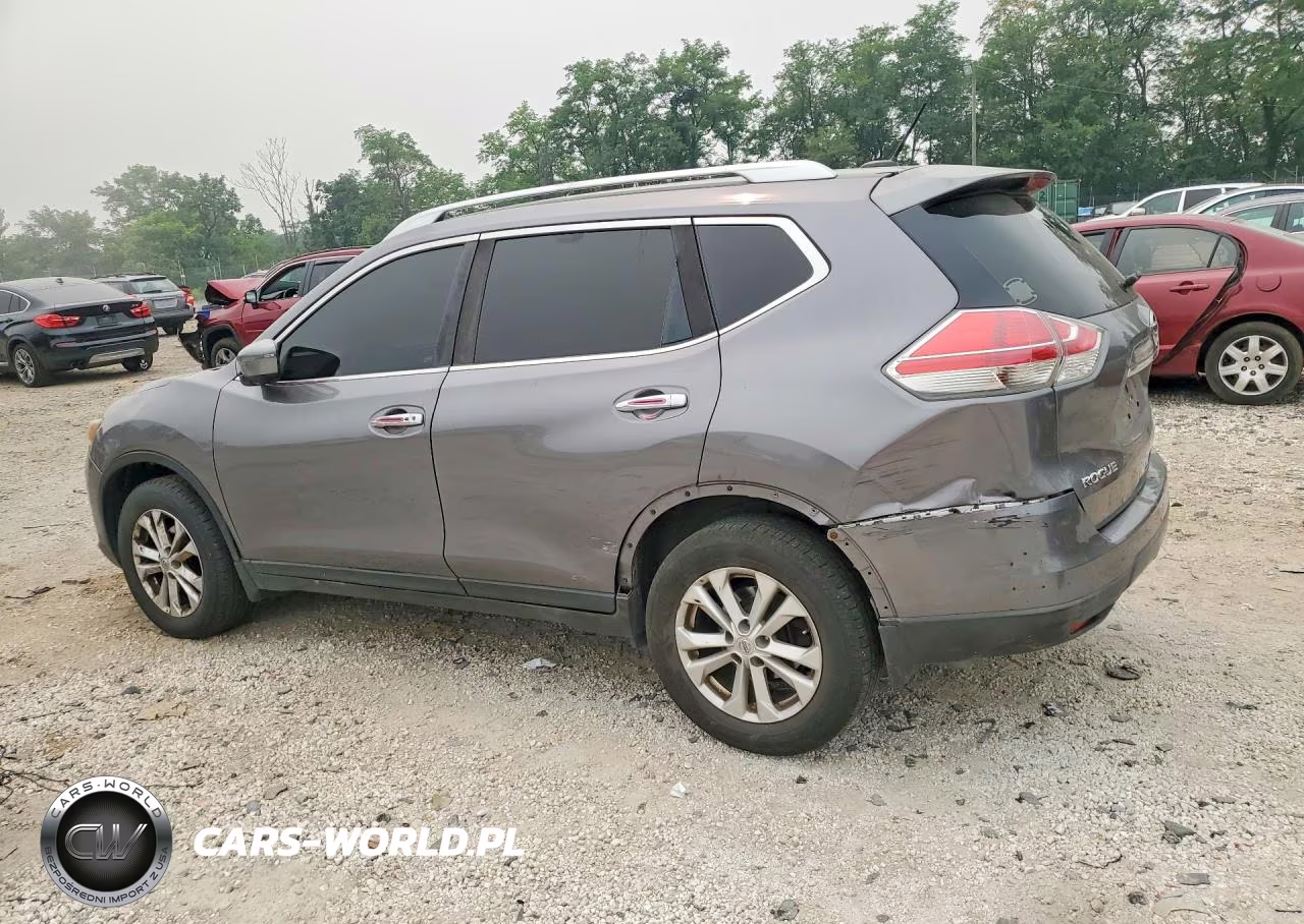 2016 Nissan Rogue Sv VIN:KNMAT2MV5GP735426 - 2