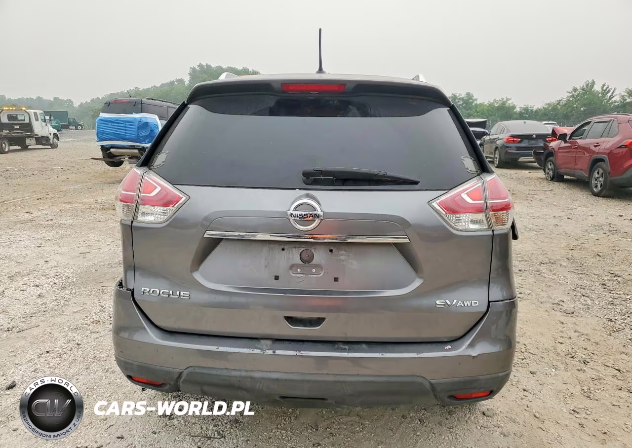 2016 Nissan Rogue Sv VIN:KNMAT2MV5GP735426 - 6