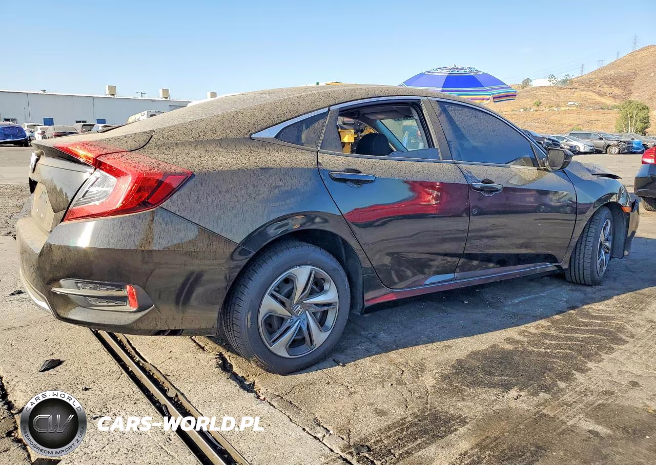 2020 Honda Civic Lx VIN:2HGFC2F65LH589430 - 3