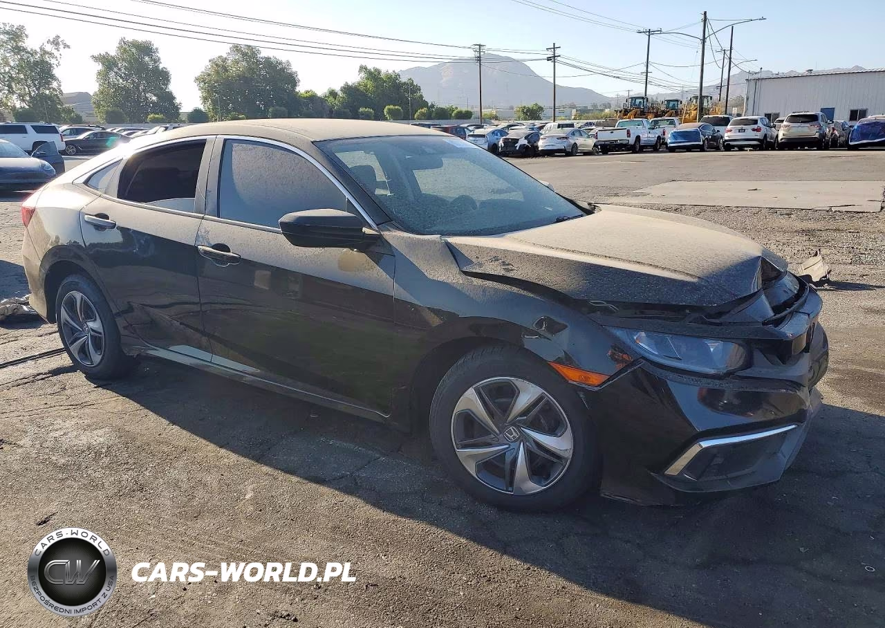 2020 Honda Civic Lx VIN:2HGFC2F65LH589430 - 4