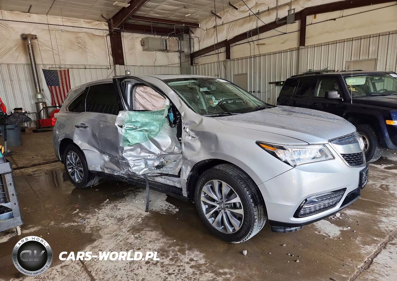 2015 Acura Mdx Technology VIN:5FRYD4H41FB015489 - 4