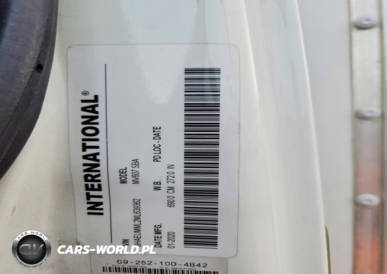 2021 International Mv607 Box Truck VIN:3HAEUMML2ML639362 - 13