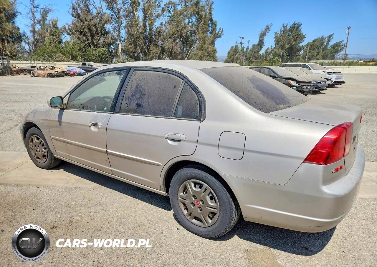 2002 Honda Civic Lx VIN:2HGES15562H511559 - 2