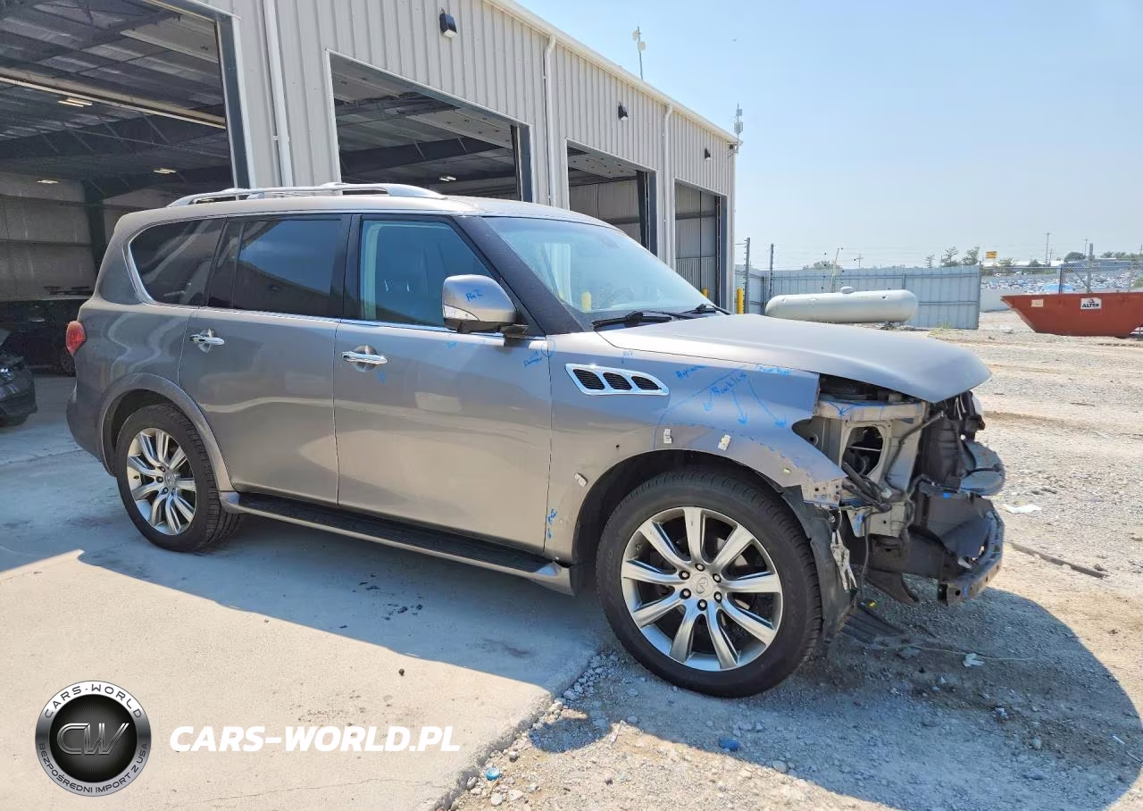 2012 Infiniti Qx56 Base VIN:JN8AZ2NC4C9315347 - 4