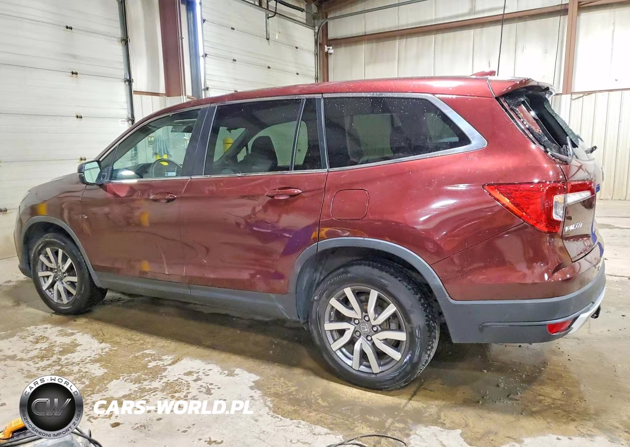 2019 Honda Pilot Exl VIN:5FNYF6H57KB046109 - 2