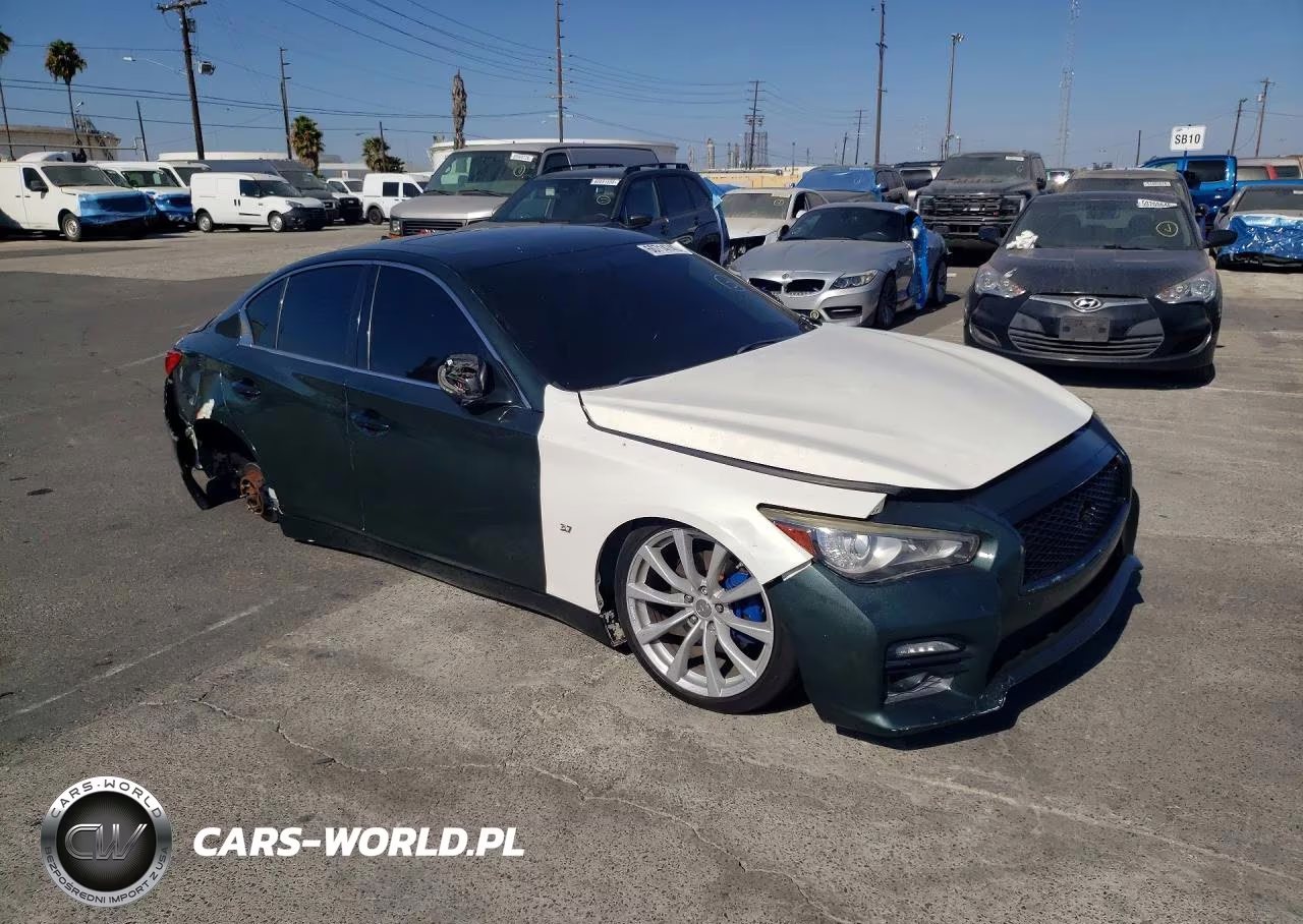 2015 Infiniti Q50 Premium VIN:JN1BV7AP3FM358857 - 4
