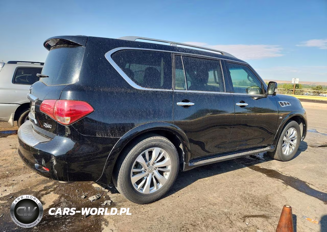 2017 Infiniti Qx80 Base VIN:JN8AZ2NE9H9150971 - 3