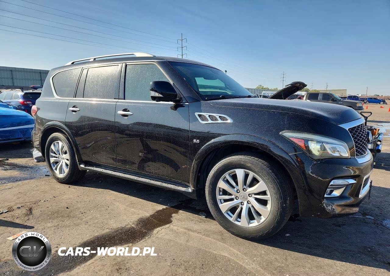 2017 Infiniti Qx80 Base VIN:JN8AZ2NE9H9150971 - 4