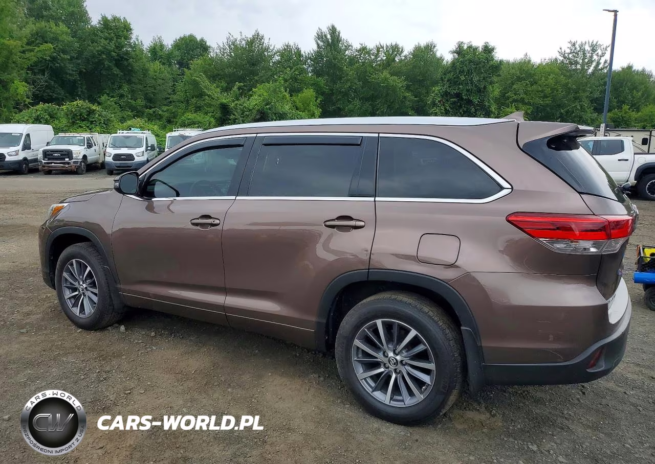 2017 Toyota Highlander Xle VIN:5TDJZRFH0HS380249 - 2