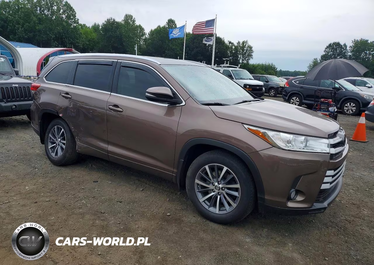 2017 Toyota Highlander Xle VIN:5TDJZRFH0HS380249 - 4