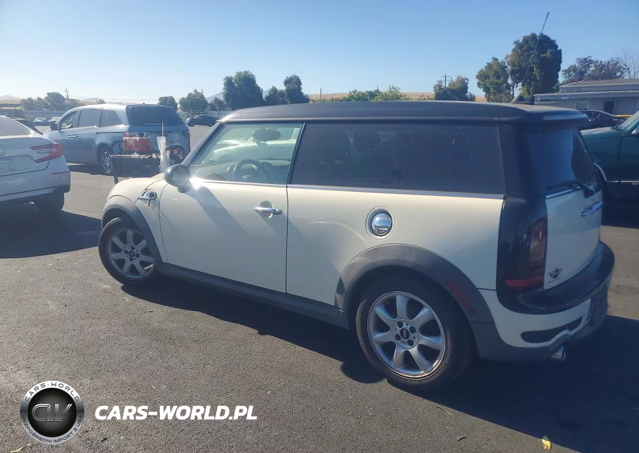 2009 Mini Cooper S Clubman VIN:WMWMM33529TP74712 - 2