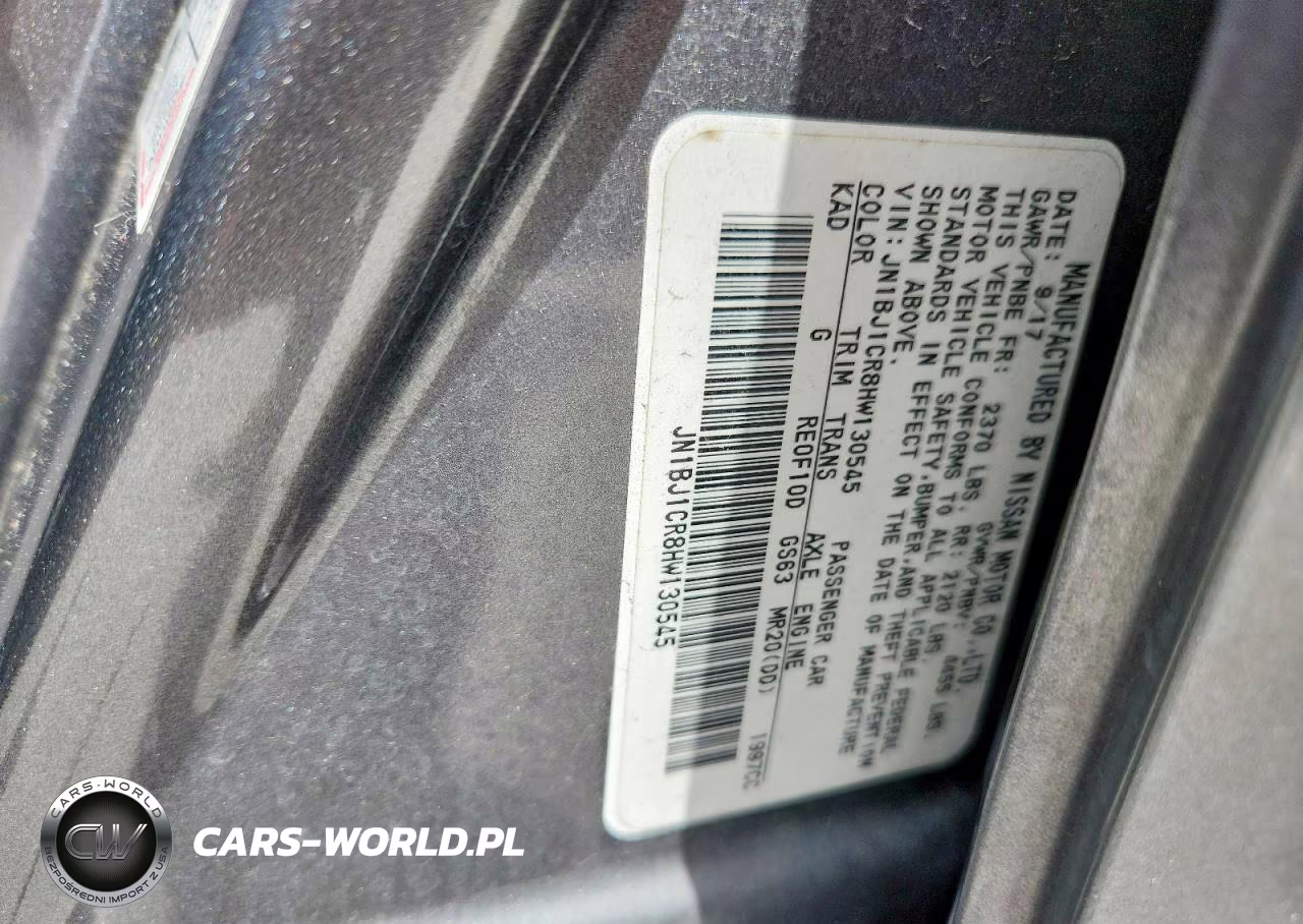 2017 Nissan Rogue Sport Sl VIN:JN1BJ1CR8HW130545 - 12