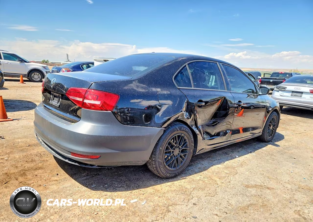 2015 Volkswagen Jetta Base VIN:3VW2K7AJ5FM338385 - 3