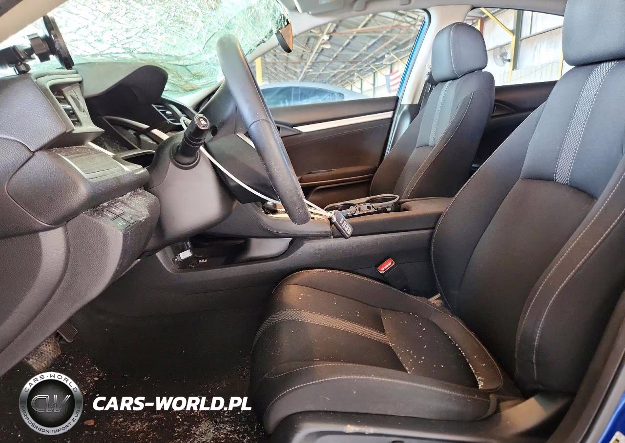 2019 Honda Civic Ex VIN:19XFC1F37KE014237 - 7