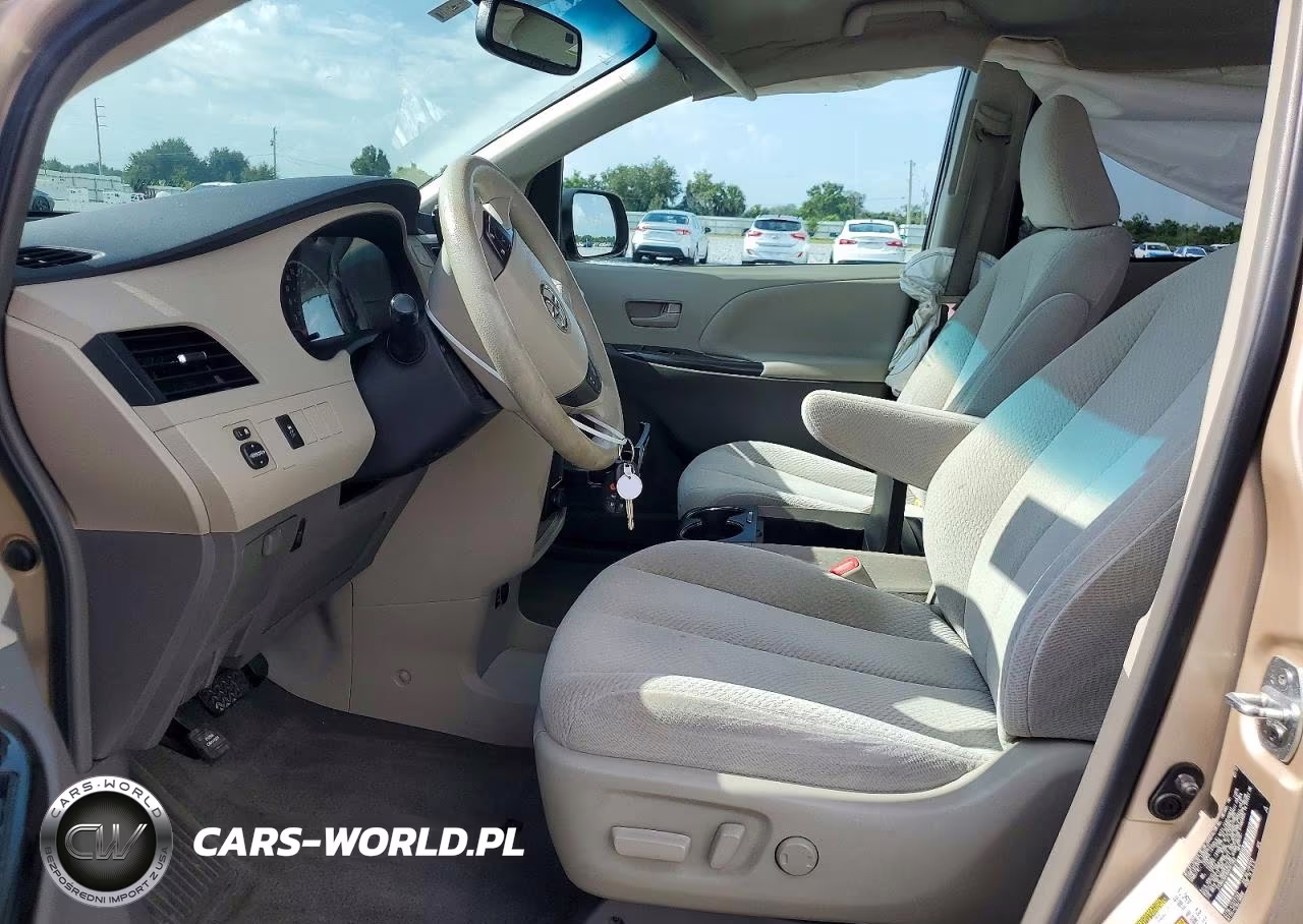 2013 Toyota Sienna Le VIN:5TDKK3DC8DS391863 - 7