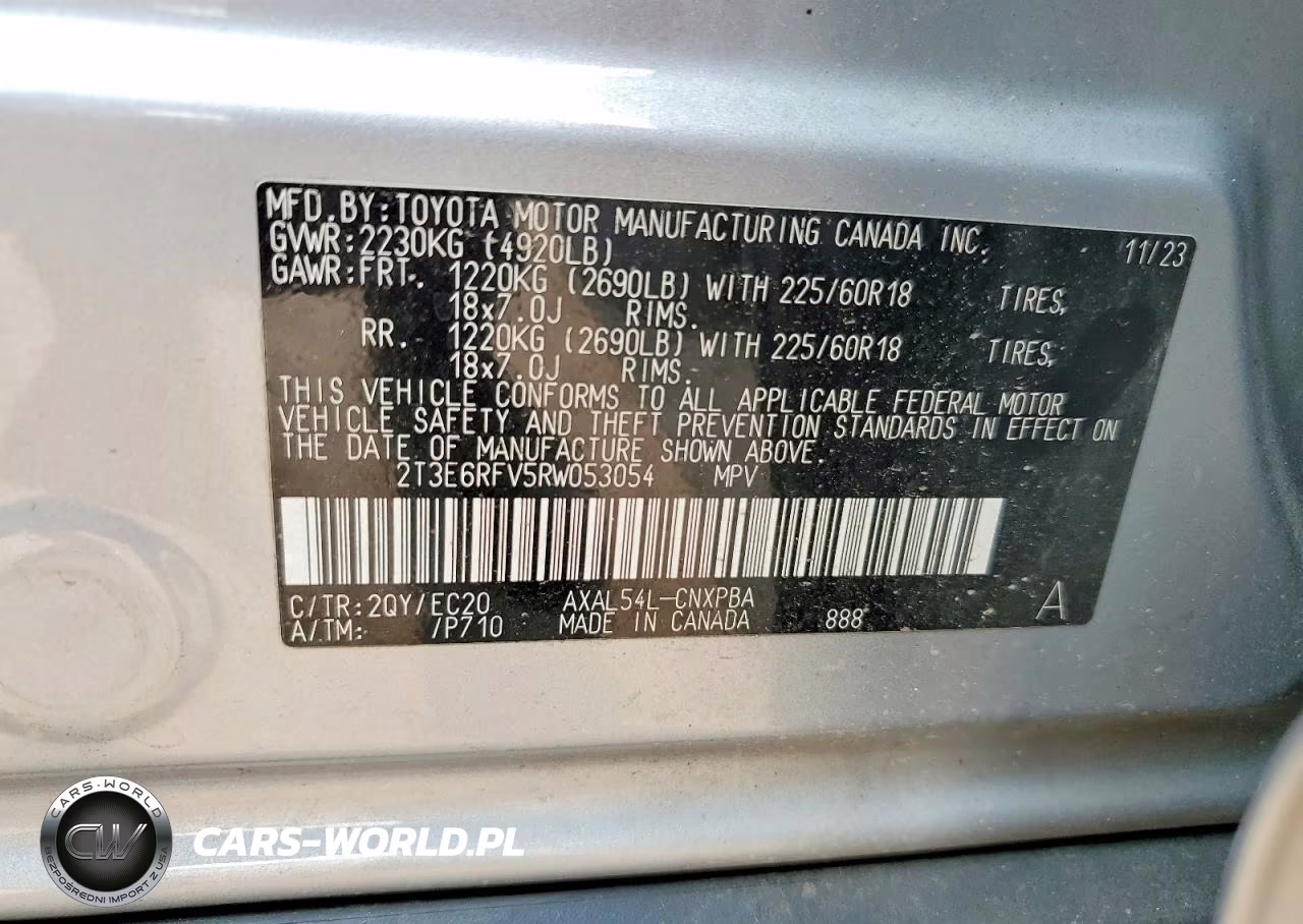 2024 Toyota Rav4 Xse VIN:2T3E6RFV5RW053054 - 13