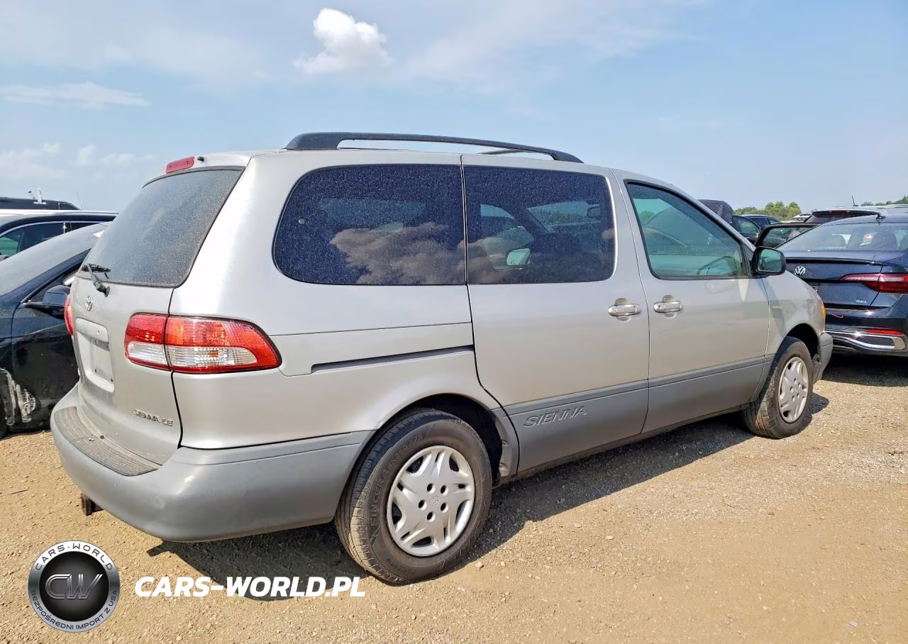 2002 Toyota Sienna Le VIN:4T3ZF13C02U501700 - 3