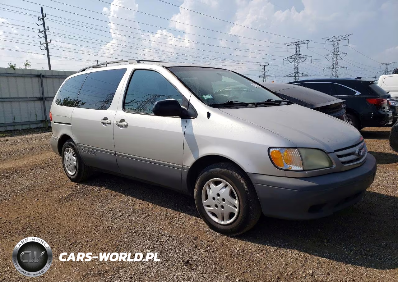 2002 Toyota Sienna Le VIN:4T3ZF13C02U501700 - 4