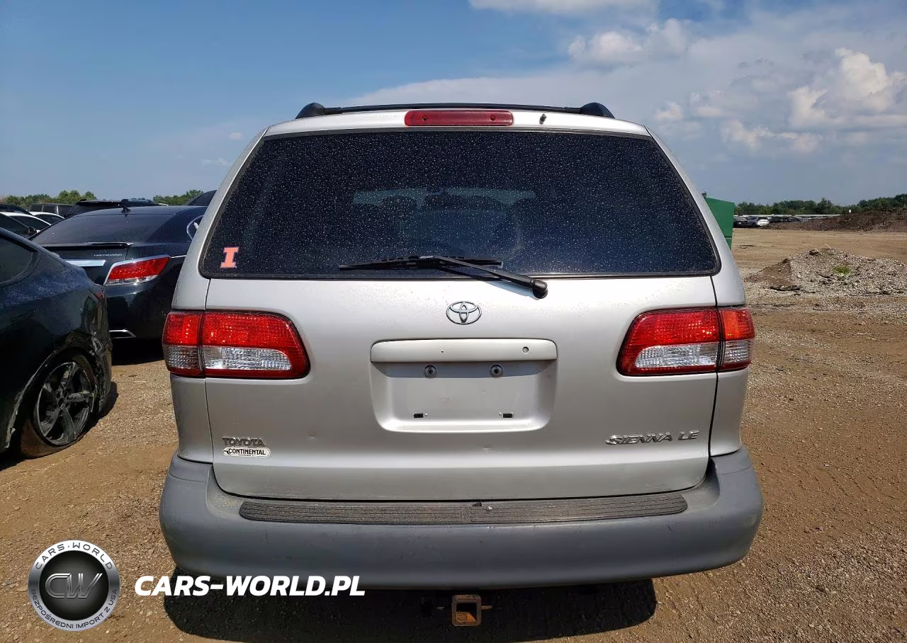 2002 Toyota Sienna Le VIN:4T3ZF13C02U501700 - 6