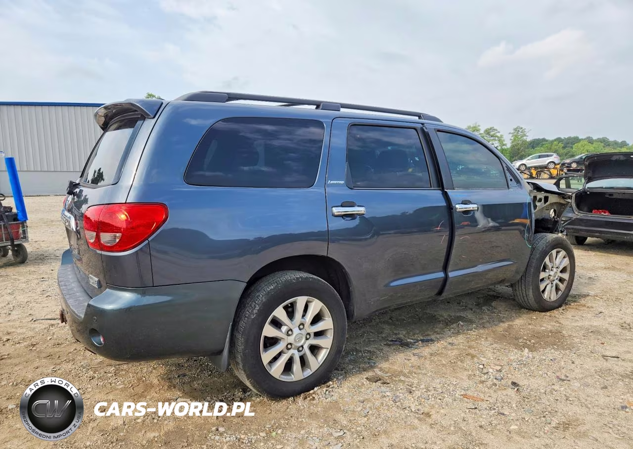 2010 Toyota Sequoia Limited VIN:5TDJY5G10AS036777 - 3