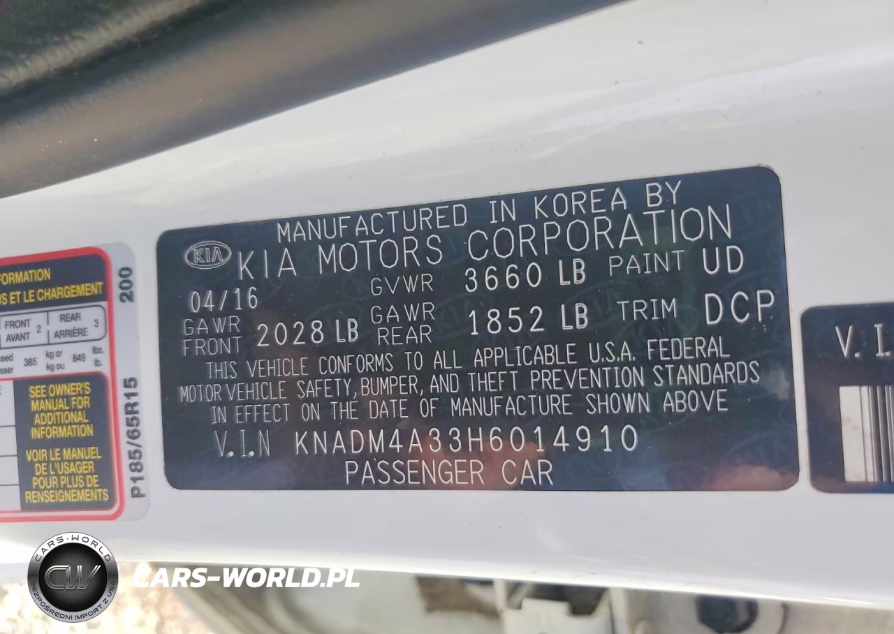 2017 Kia Rio Lx VIN:KNADM4A33H6014910 - 12