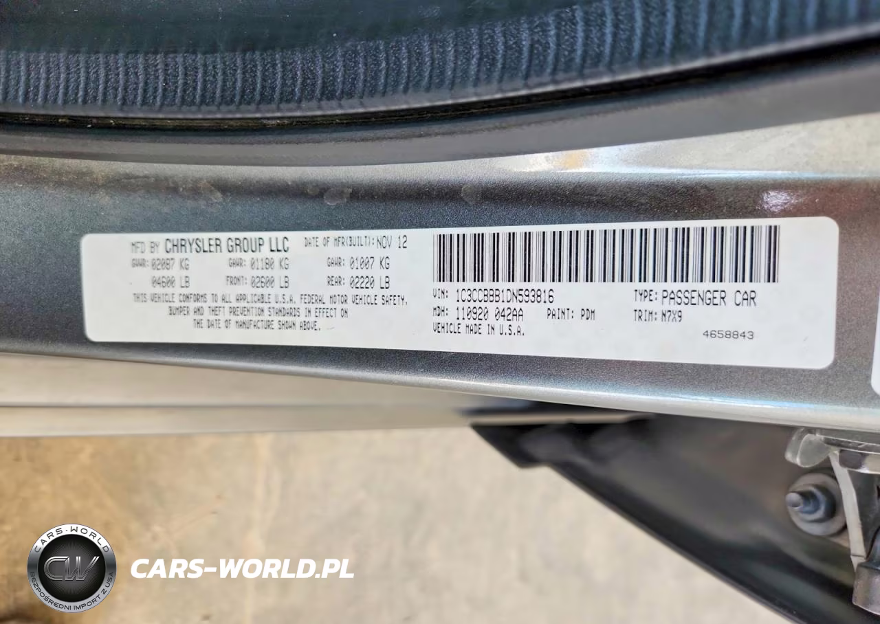 2013 Chrysler 200 Touring VIN:1C3CCBBB1DN593816 - 12