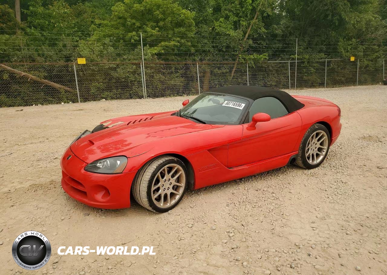 2003 Dodge Viper Srt-10 – zdjęcie 1 z 12