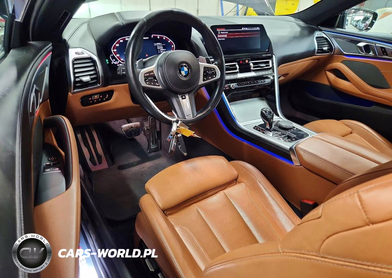 2021 BMW M850Xi VIN:WBABC4C01MCF18917 - 8