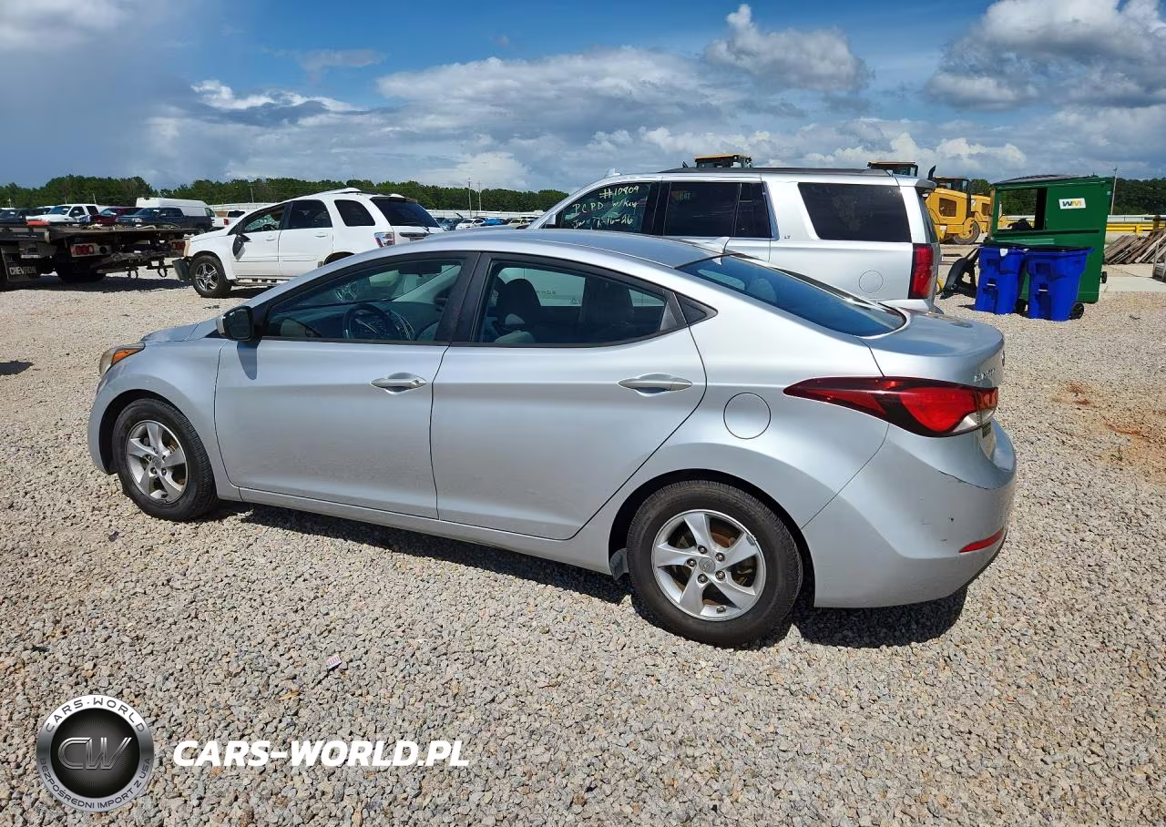 2014 Hyundai Elantra Se VIN:5NPDH4AE6EH477988 - 2