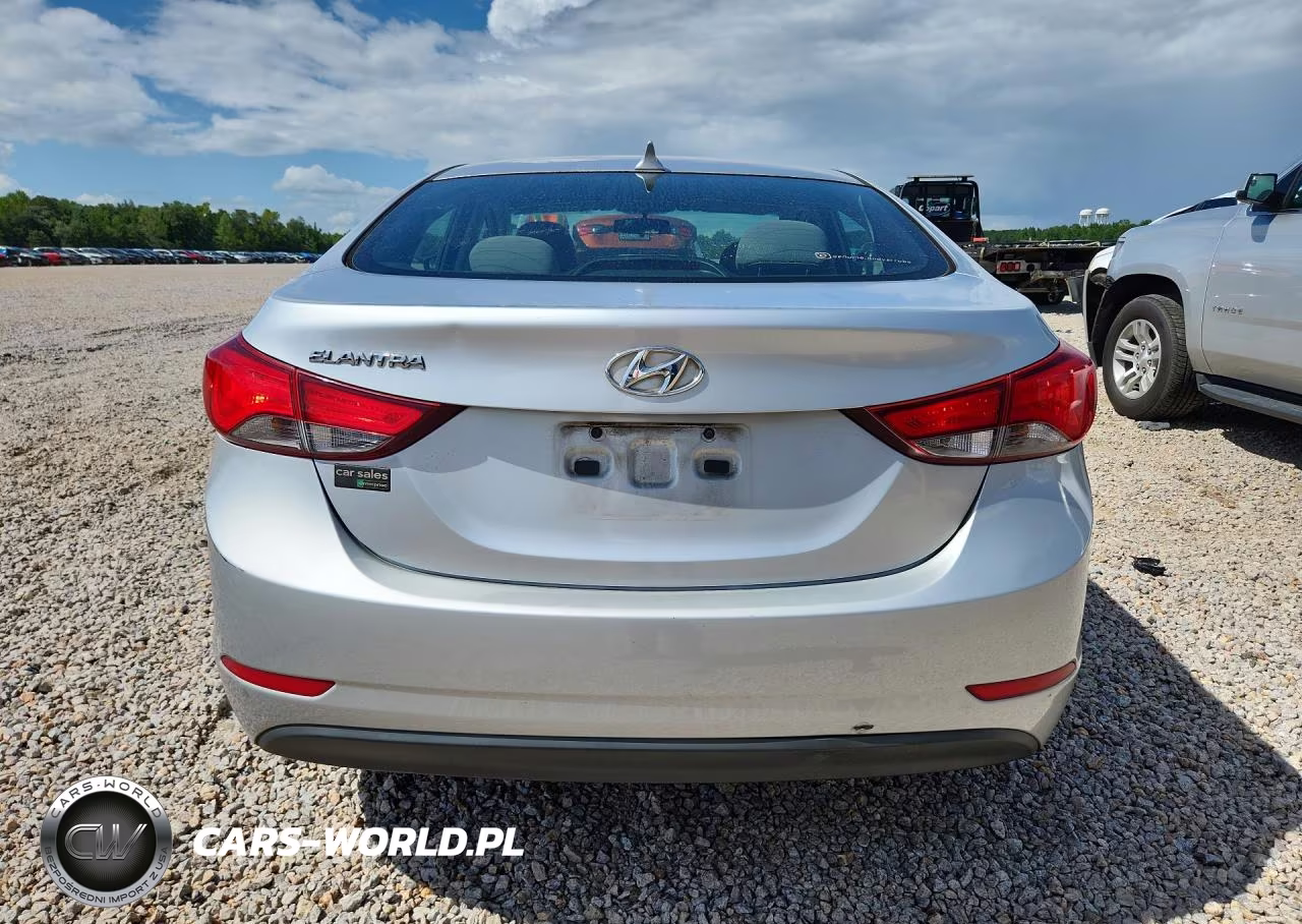 2014 Hyundai Elantra Se VIN:5NPDH4AE6EH477988 - 6