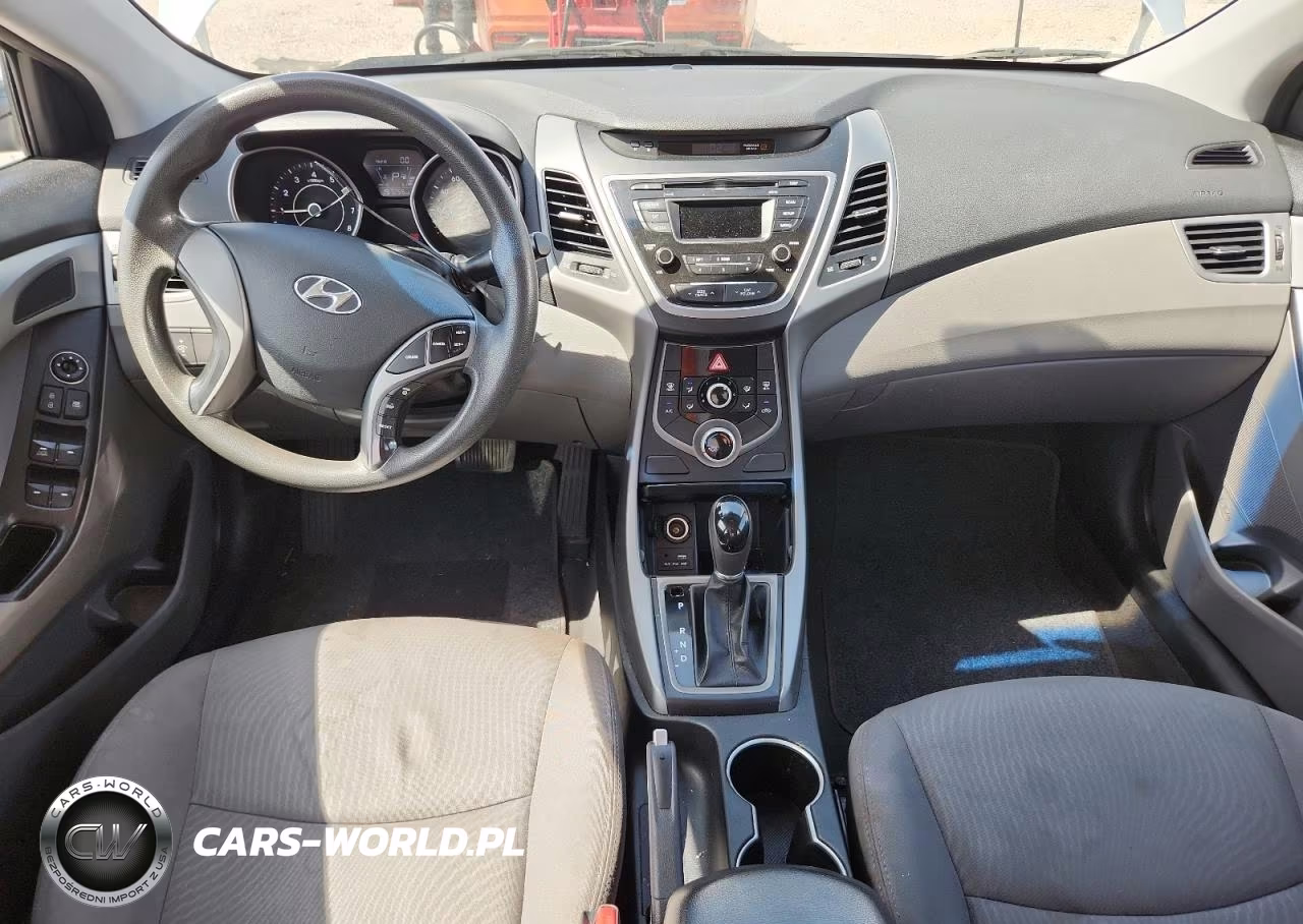 2014 Hyundai Elantra Se VIN:5NPDH4AE6EH477988 - 8