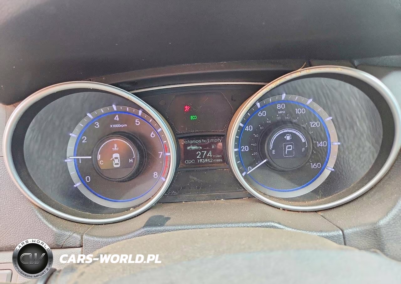 2013 Hyundai Sonata Gls VIN:5NPEB4AC7DH527638 - 9