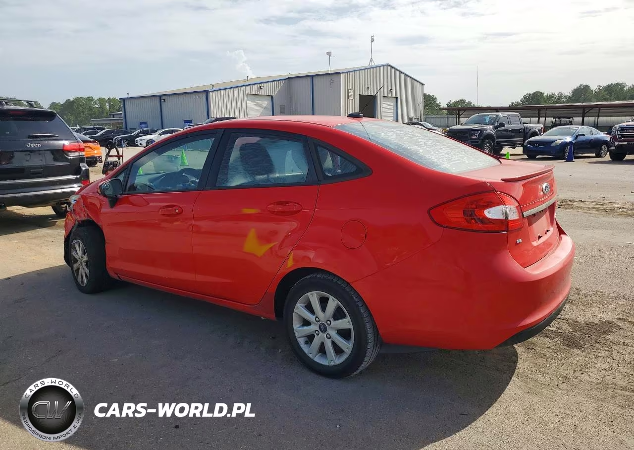 2012 Ford Fiesta Se VIN:3FADP4BJ6CM153368 - 2
