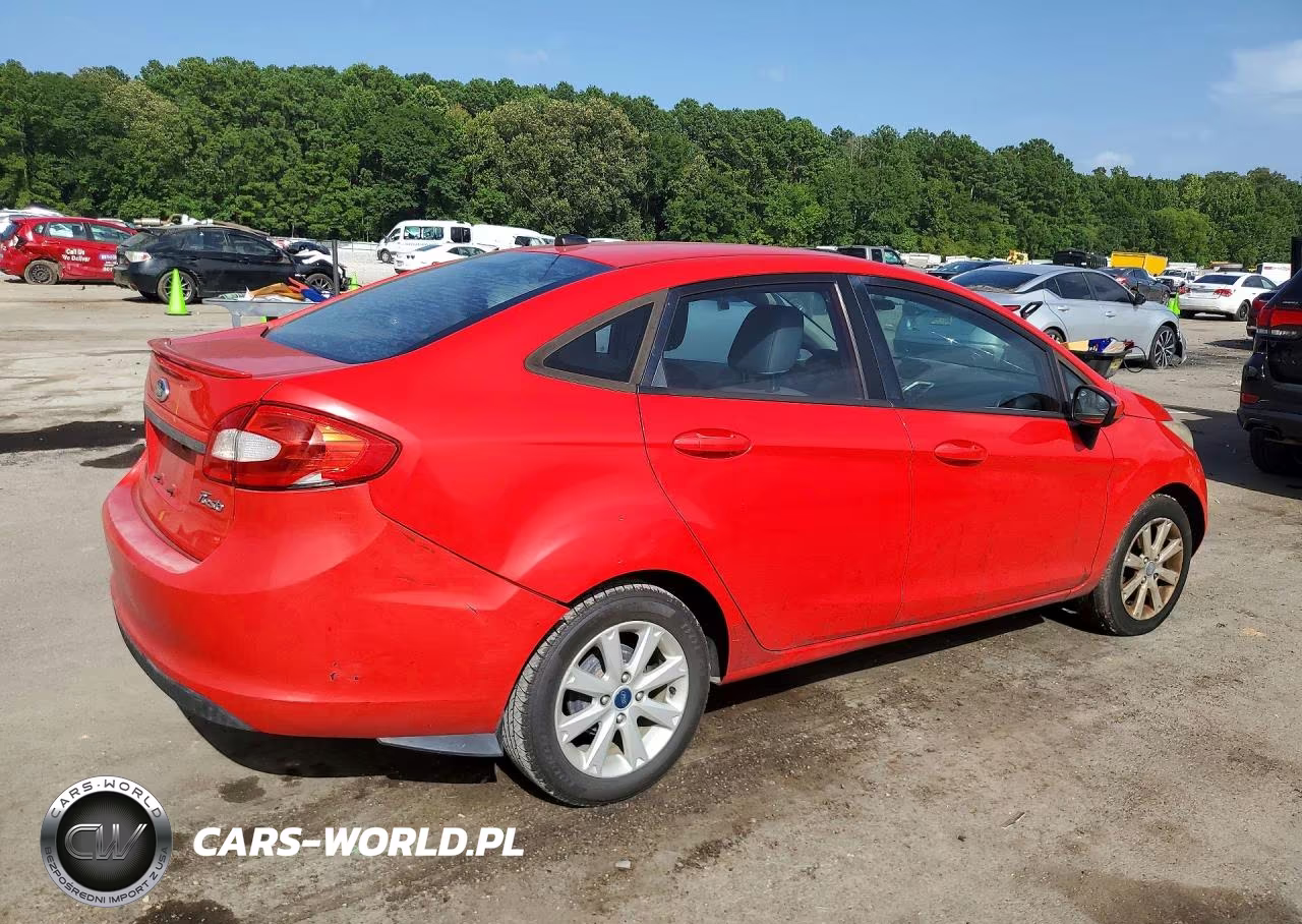 2012 Ford Fiesta Se VIN:3FADP4BJ6CM153368 - 3
