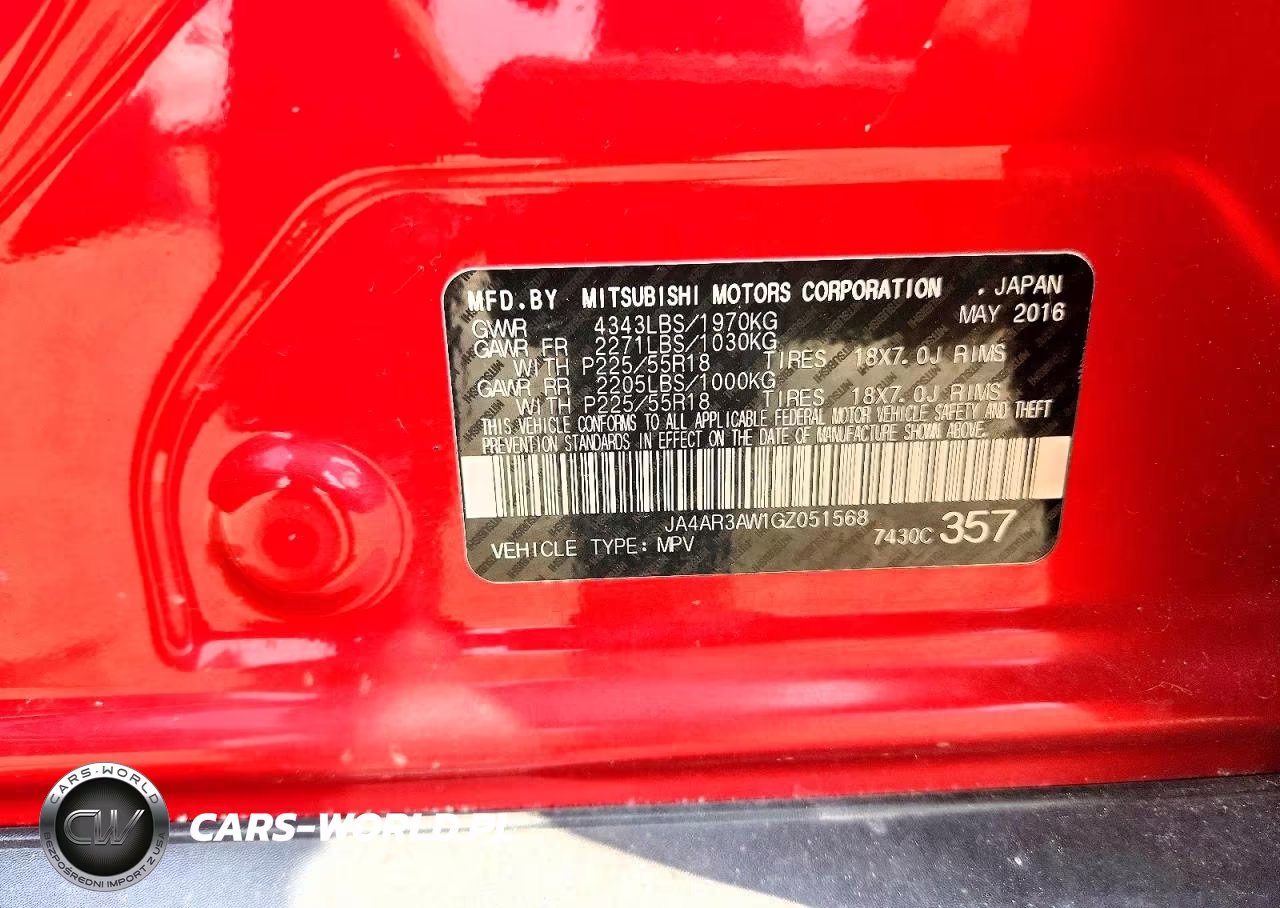 2016 Mitsubishi Outlander Sport Es VIN:JA4AR3AW1GZ051568 - 13