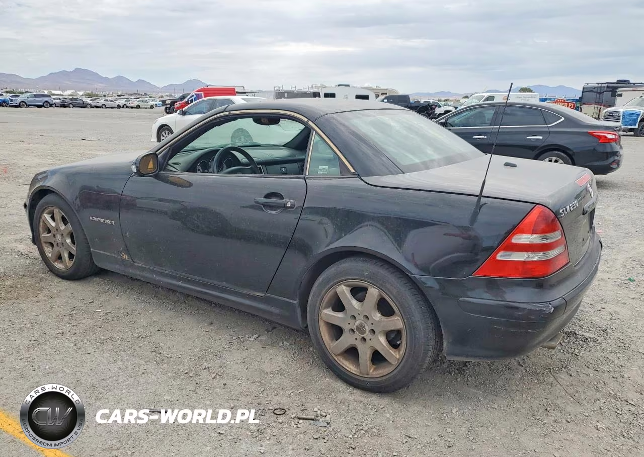 2001 Mercedes-Benz Slk 230 Kompressor VIN:WDBKK49F81F179032 - 2