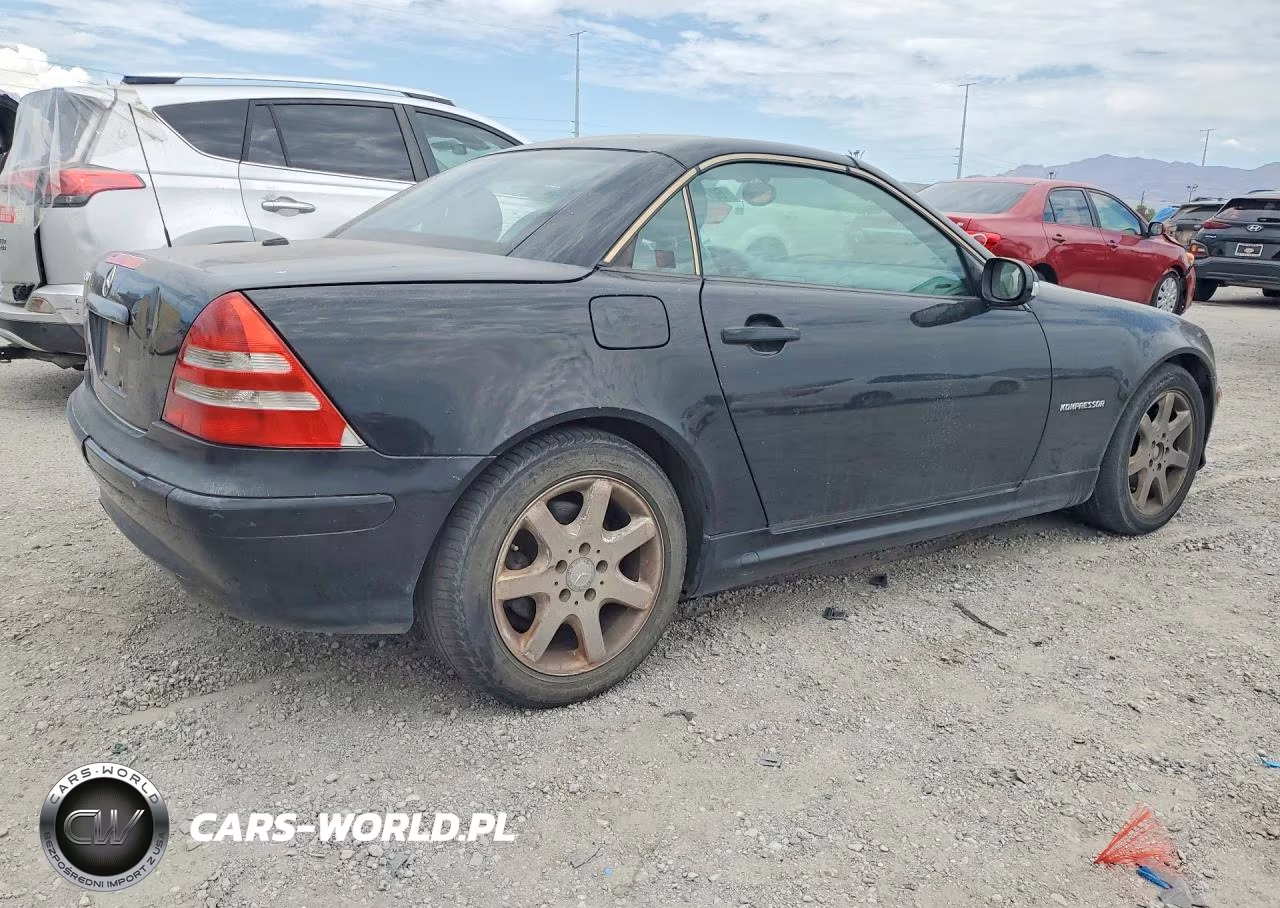 2001 Mercedes-Benz Slk 230 Kompressor VIN:WDBKK49F81F179032 - 3