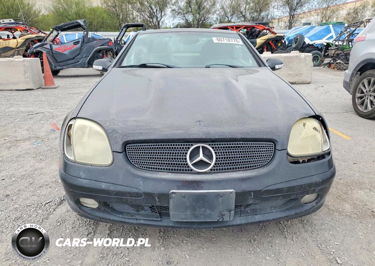 2001 Mercedes-Benz Slk 230 Kompressor VIN:WDBKK49F81F179032 - 5
