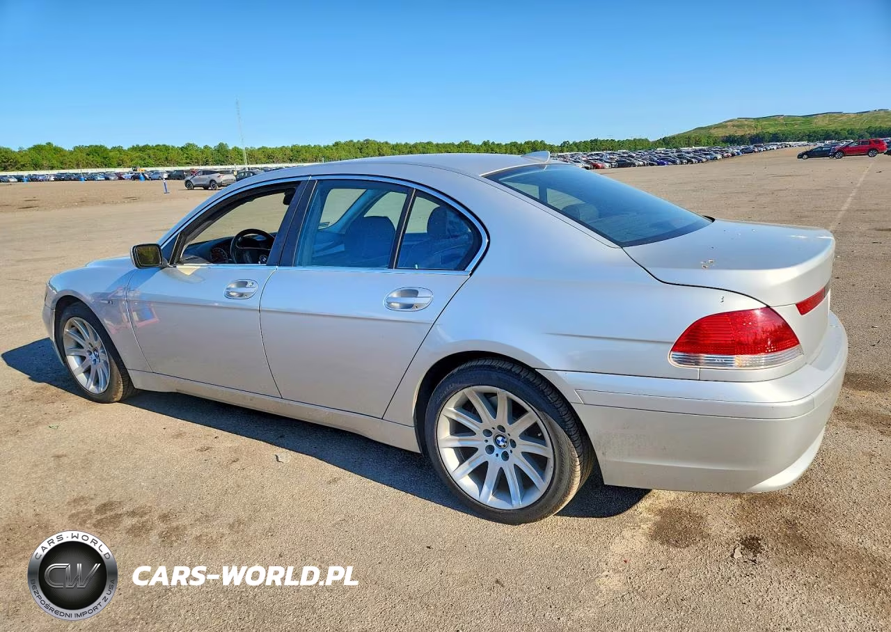 2003 BMW 745 I VIN:WBAGL63493DP62115 - 2