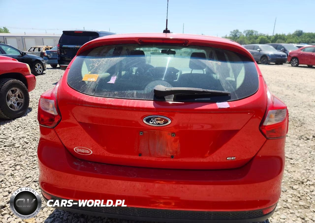 2012 Ford Focus Se VIN:1FAHP3K26CL351406 - 6