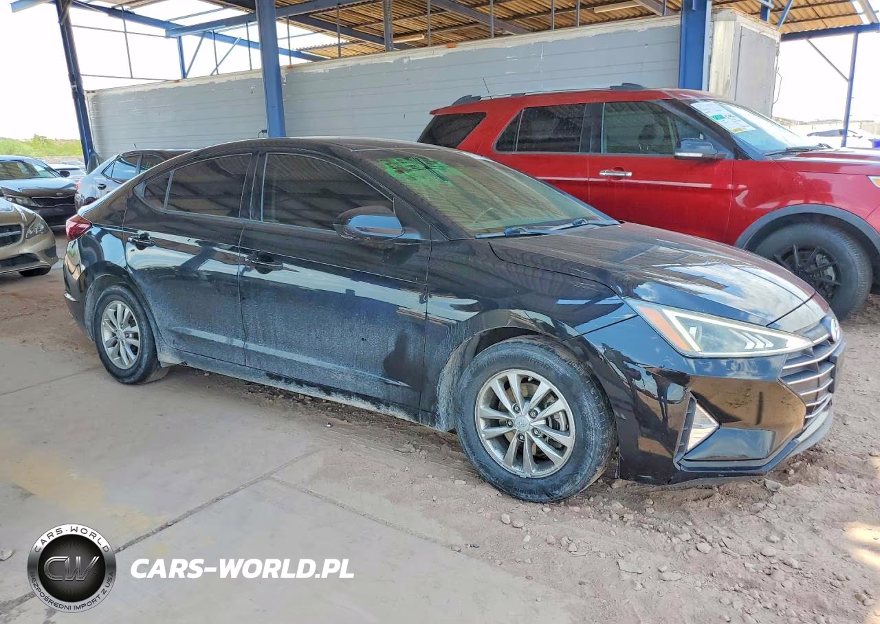 2019 Hyundai Elantra Eco VIN:5NPD94LA6KH431211 - 4