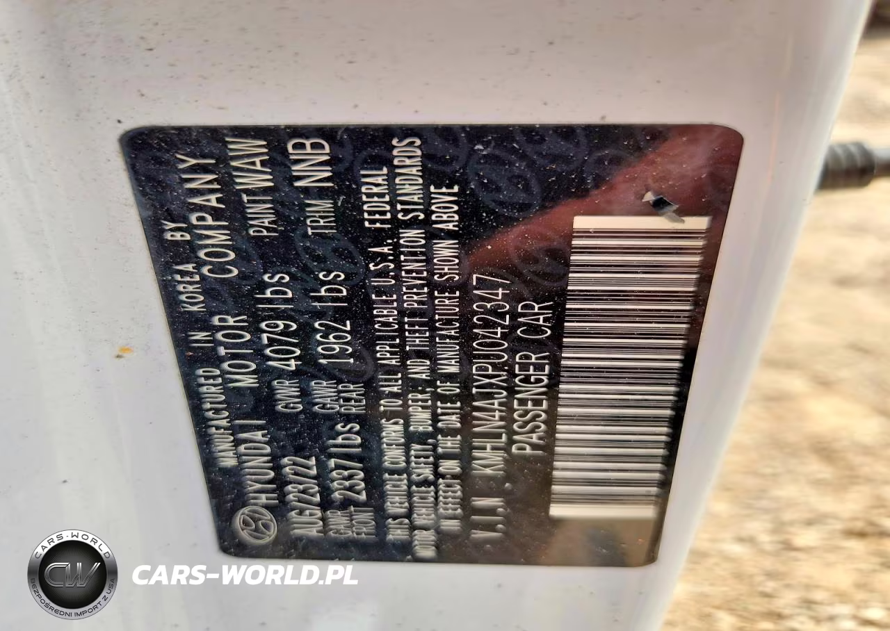 2023 Hyundai Elantra Limited VIN:KMHLN4AJXPU042347 - 12